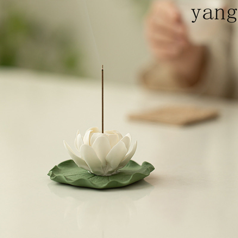 CX ceramic white lotus hand-pi - Home Fragrance White Lotus 评论和价格