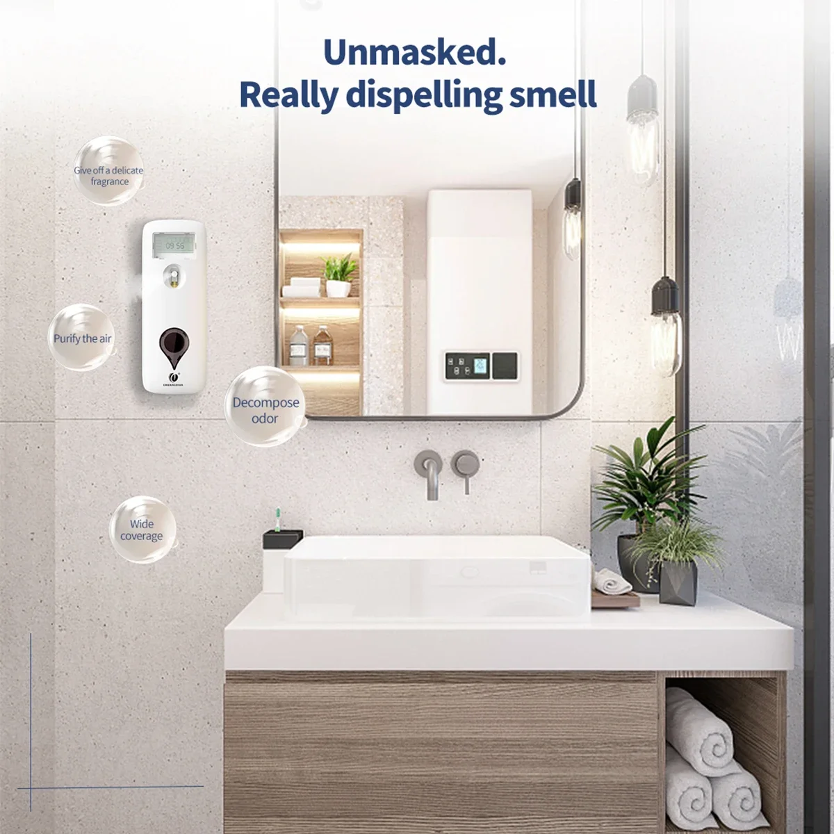 Liquid Air Freshener Dispenser - Home Spray Fragrance 评论和价格