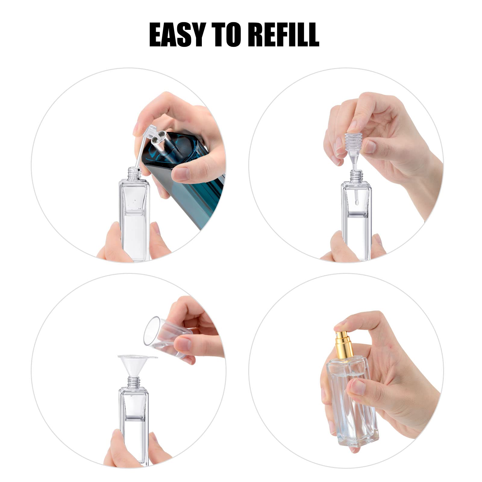 2pcs Perfume Bottle Spray Empt - Room Spray Bottle 评论和价格
