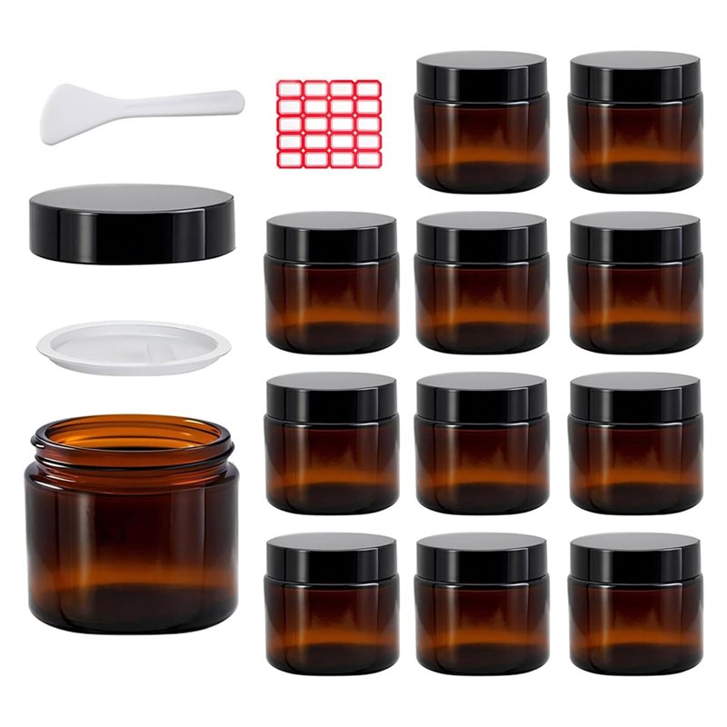 Leakproof Inner Lids, 12Pcs 2  - Amber Jar Candle 评论和价格